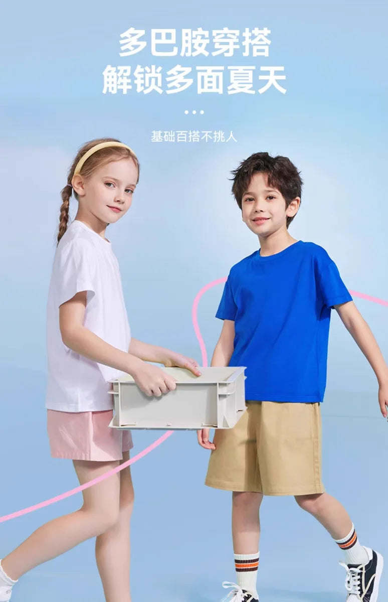 New 2025 Summer Casual Children's New York letter Teen T-shirt Boys T Shirt Boys Clothes Print Cotton T Shirts Kids Clothes