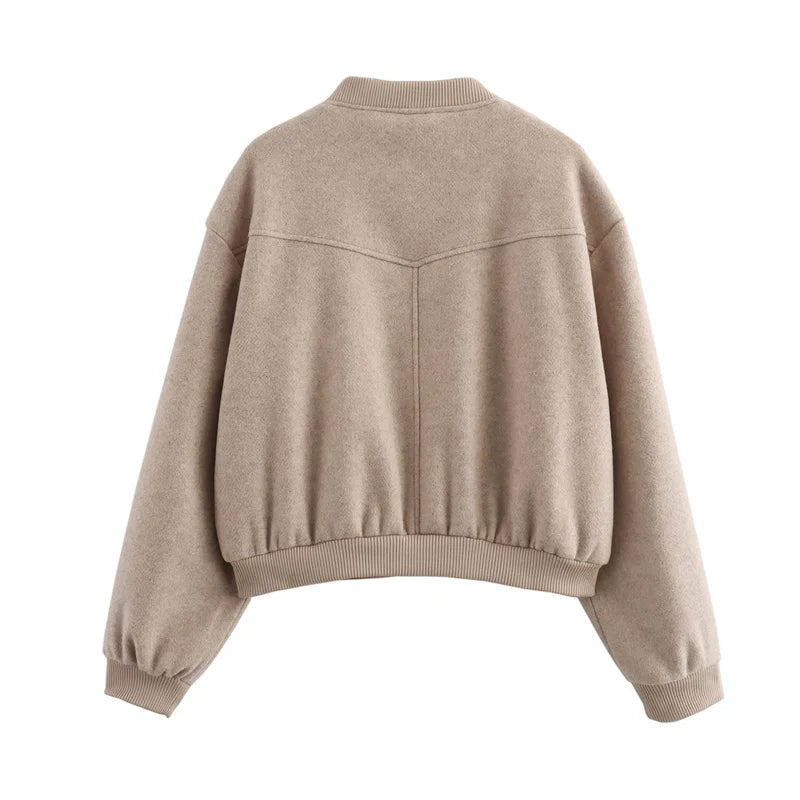 Women Cropped Jacket 2025 MUJER