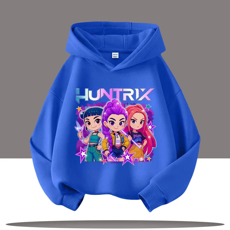Fashion 2025 Movie Hoody for Adult Kids Mother-to-be Top KPop Demon Hunters Hoodies for Kid's Autumn Winter New Cotton Hoodie