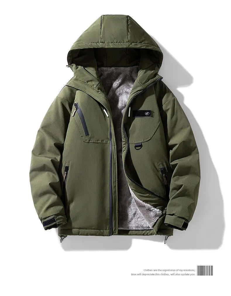 Men 2025 Winter Cotton Jacket