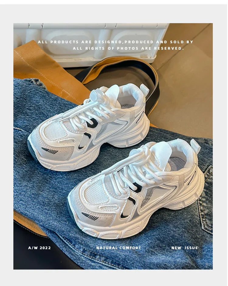 2025Kids Shoes Kids Sneakers Baby Boy Sneakers Girls Shoes Clunky Sports Tennis Casual Flats Children Infant Footwear Autumn