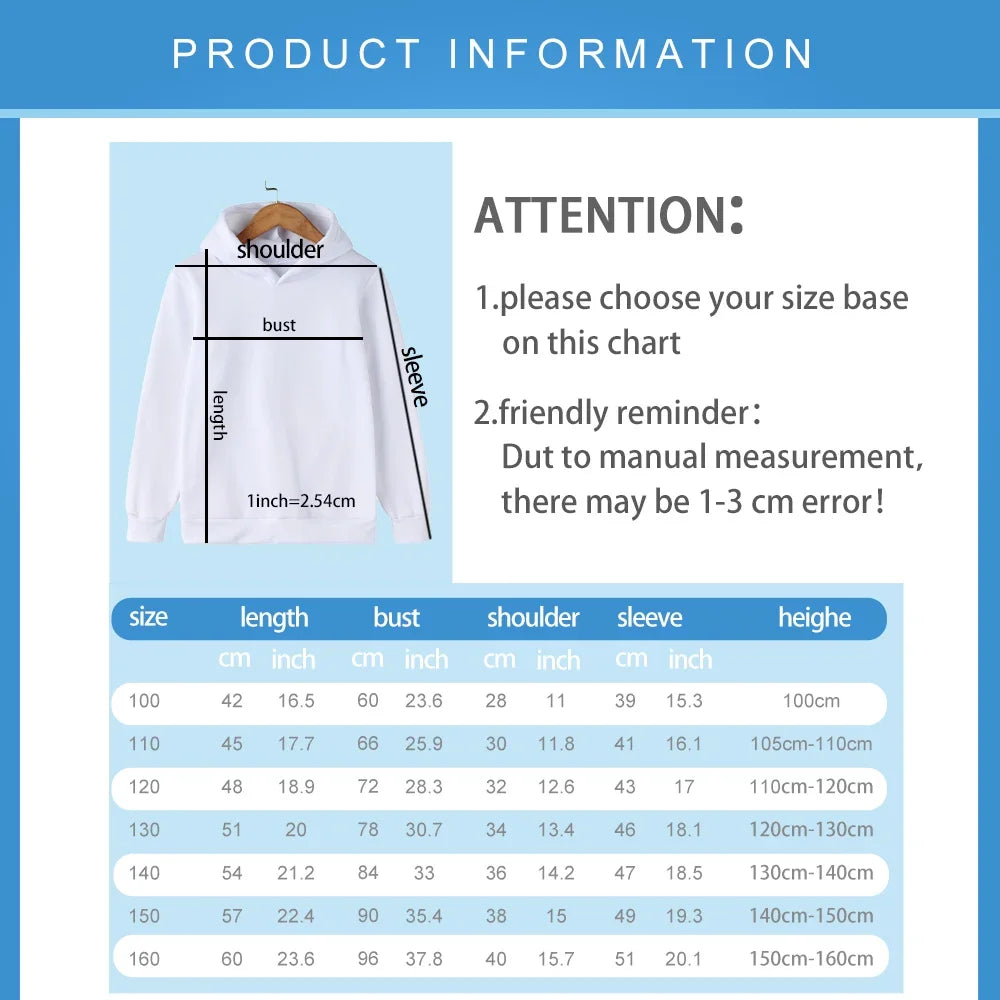 2025 Fall/Winter Collection. Kids' Hoodie, Featuring A Cool "KPOP DEMON HUNTERS" Girl Group Print.