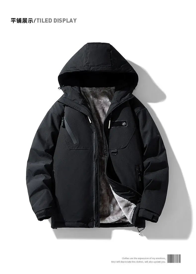 Men 2025 Winter Cotton Jacket