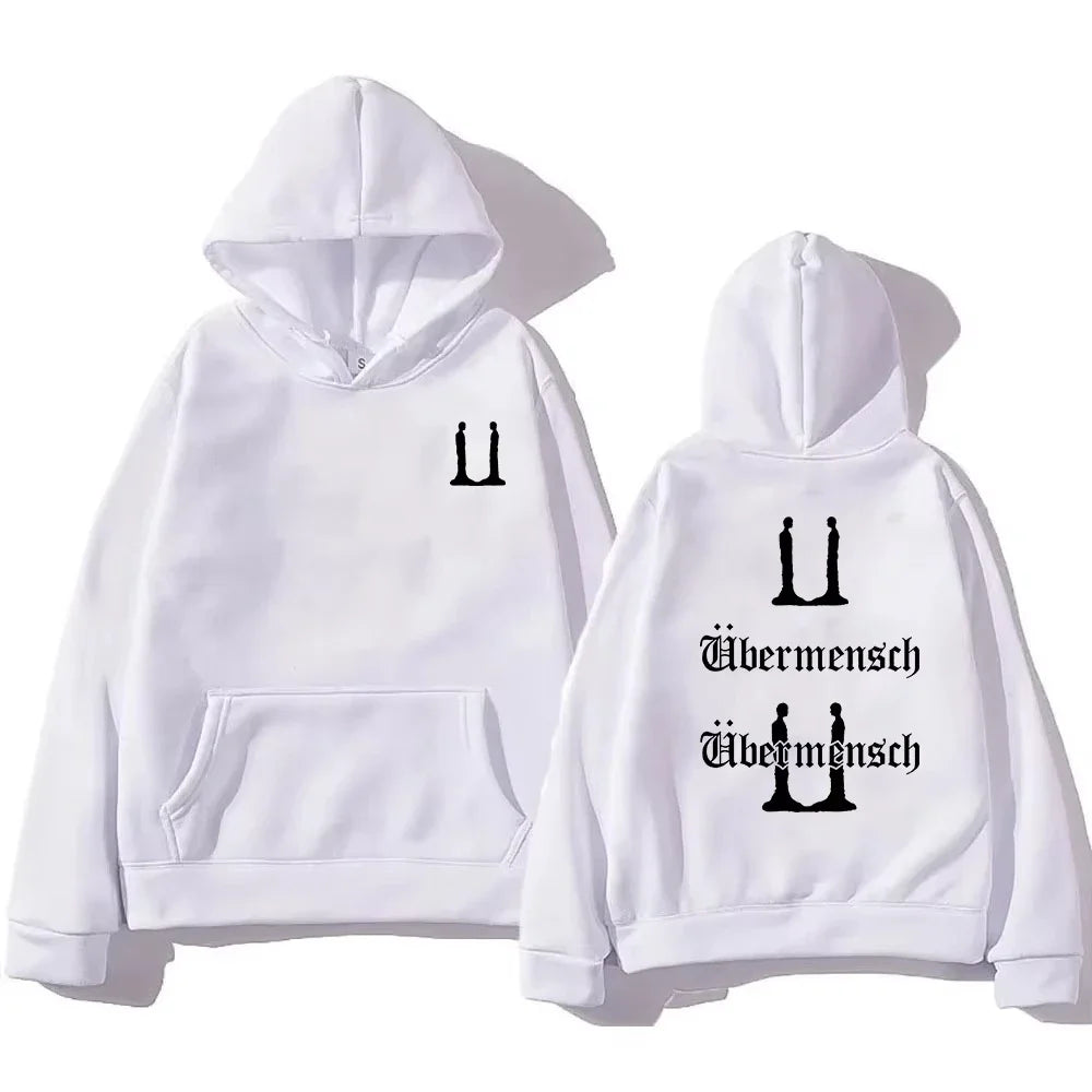in 2025, men's hoodies neighborhood band printed hoodies and streetwear winter soft and comfortable sweatshirts will be combined