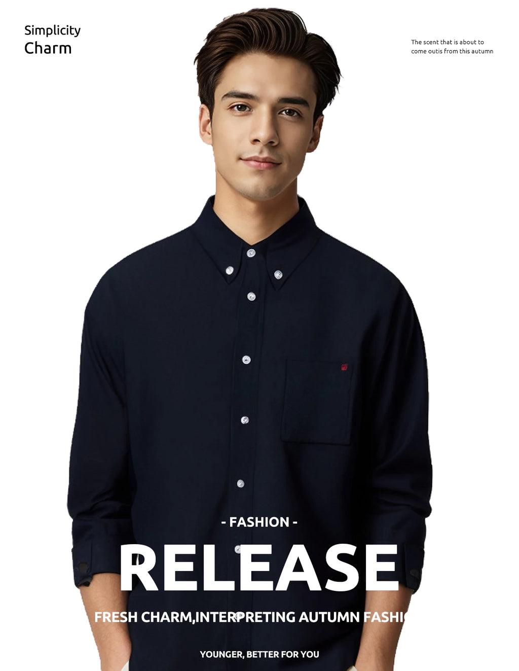 2025 Men Shirt Brand Leisure Embroidered Letter Shirts Streetwear Loose Men Shirt Floral Long Sleeved Tops Csual Men Shirts