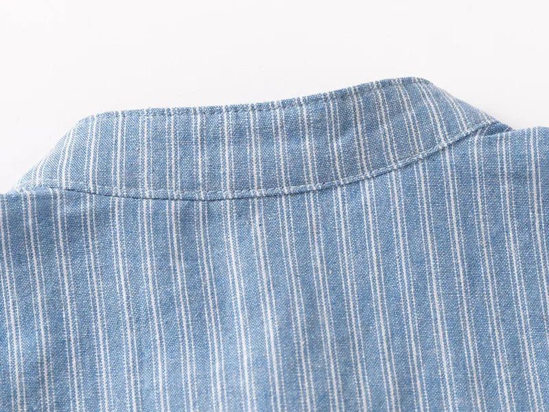 2025 Kids Shirts for Boys Toddler 1 to 2 3 4 5 6 7 Years White Black Yellow 100% Cotton Children Shirts Short Sleeve Summer Tops