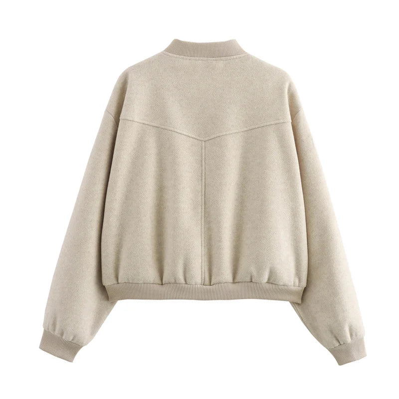 Women Cropped Jacket 2025 MUJER