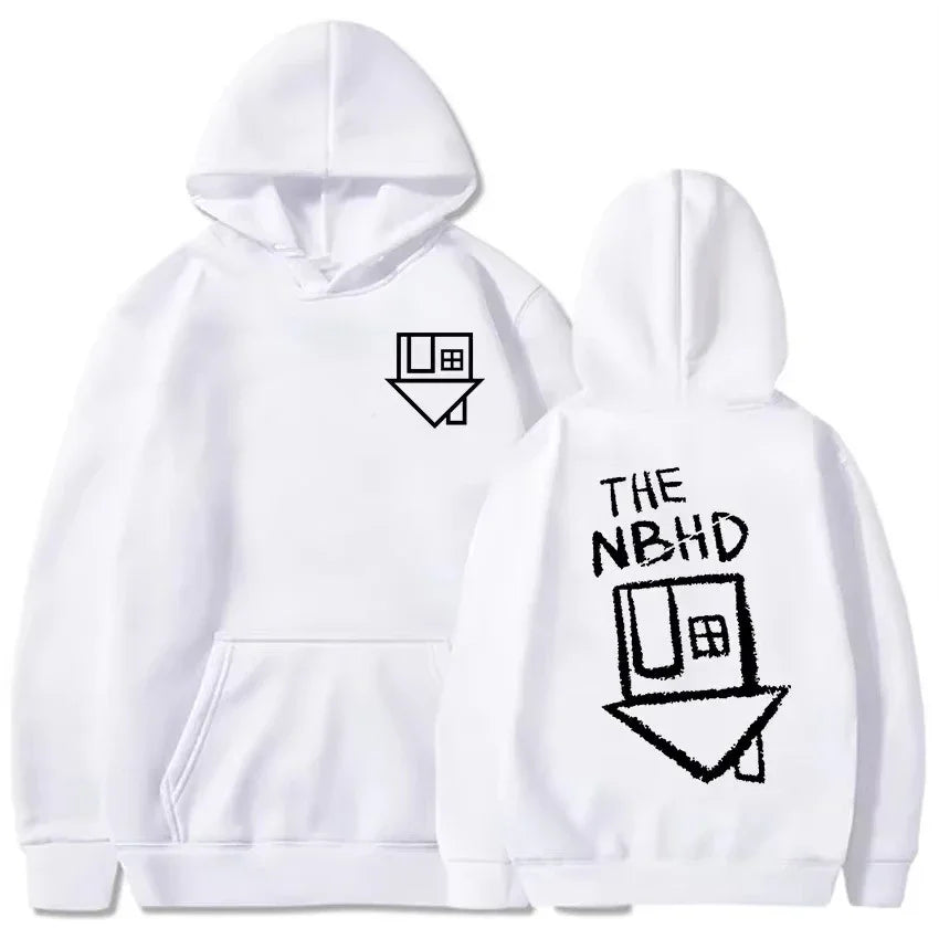 in 2025, men's hoodies neighborhood band printed hoodies and streetwear winter soft and comfortable sweatshirts will be combined