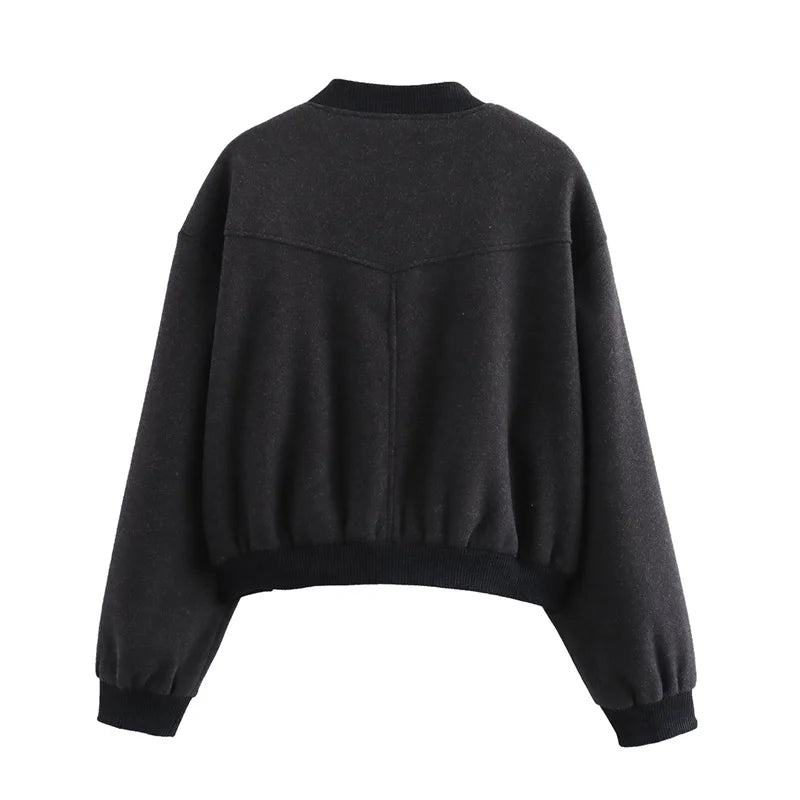 Women Cropped Jacket 2025 MUJER